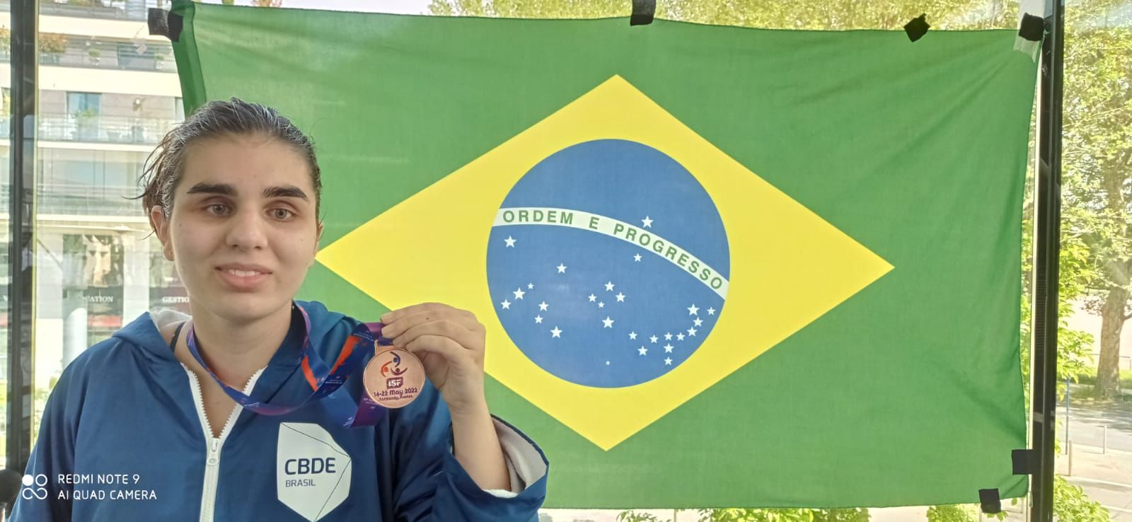 Nadadora Joinvilense Conquista Medalha In Dita Em Competi O